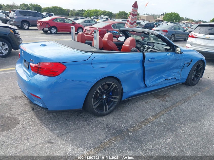 Vin: wbs3u9c30hp971166, lot: 41788086, bmw m4 20174