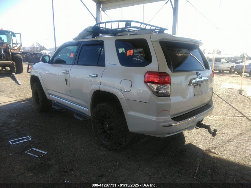 Vin: jtebu5jrxa5002622, lot: 41788115, toyota 4runner limited v6 20103
