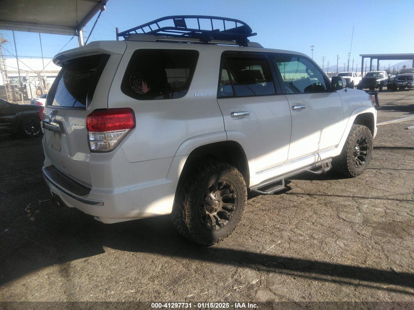 Vin: jtebu5jrxa5002622, lot: 41788115, toyota 4runner limited v6 20104
