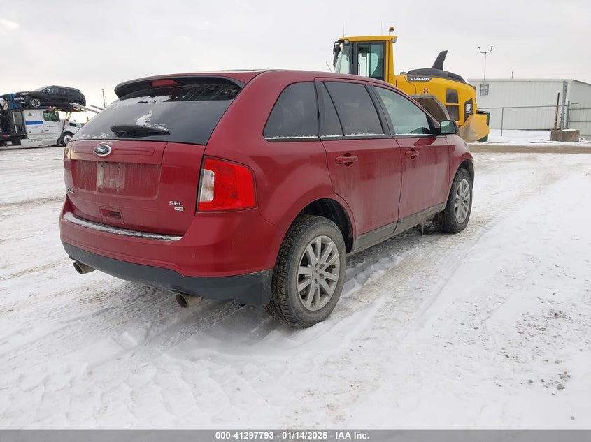 Vin: 2fmdk4jc7eba45532, lot: 41788178, ford edge sel 20144