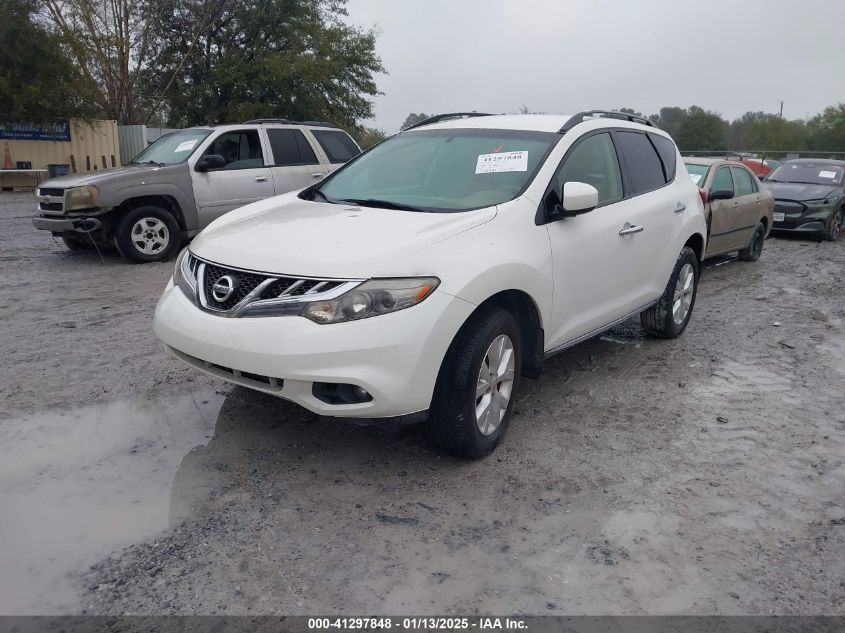 VIN JN8AZ1MU6EW403874 2014 NISSAN MURANO no.2