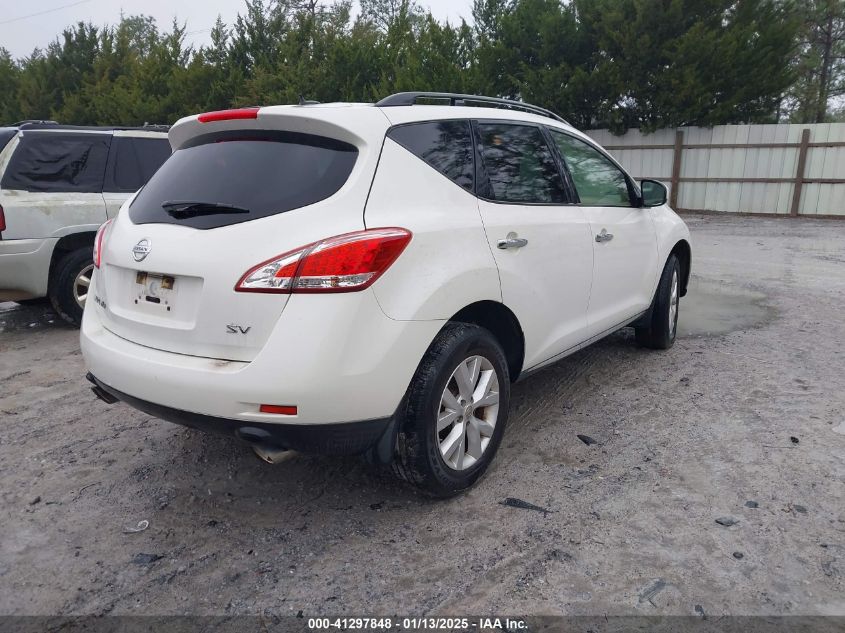 VIN JN8AZ1MU6EW403874 2014 NISSAN MURANO no.4