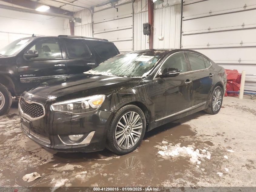 VIN KNALN4D70E5165860 2014 KIA CADENZA no.2