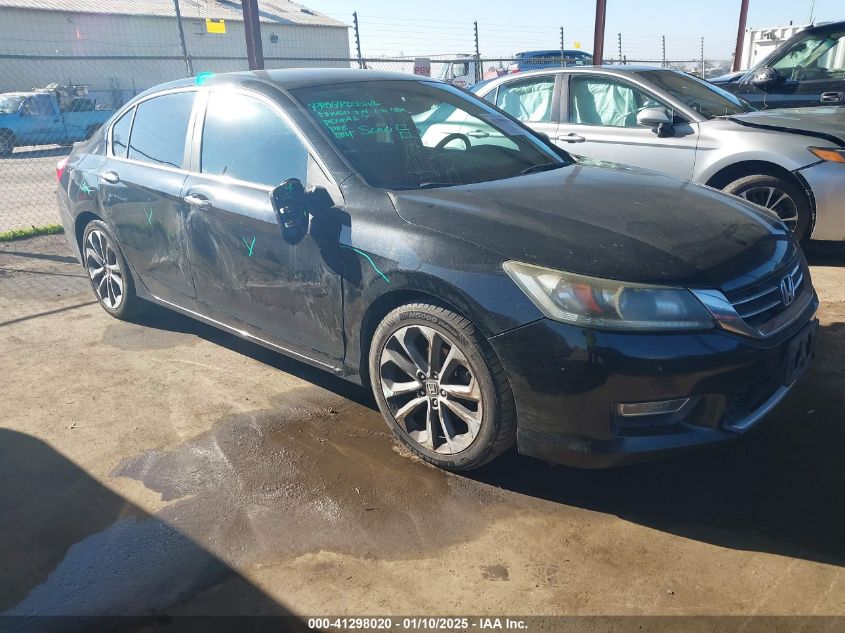 VIN 1HGCR2F56DA177560 2013 Honda Accord, Sport no.1