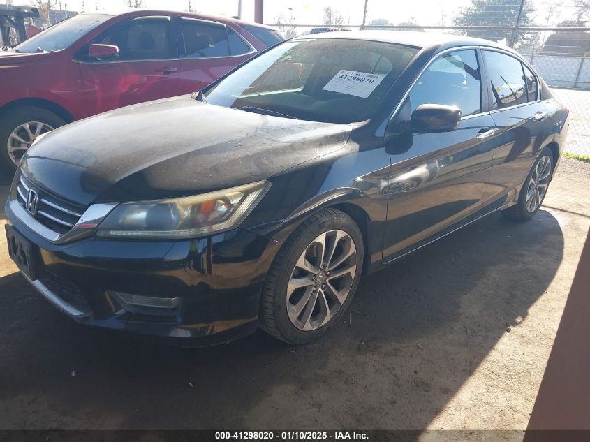 VIN 1HGCR2F56DA177560 2013 Honda Accord, Sport no.2