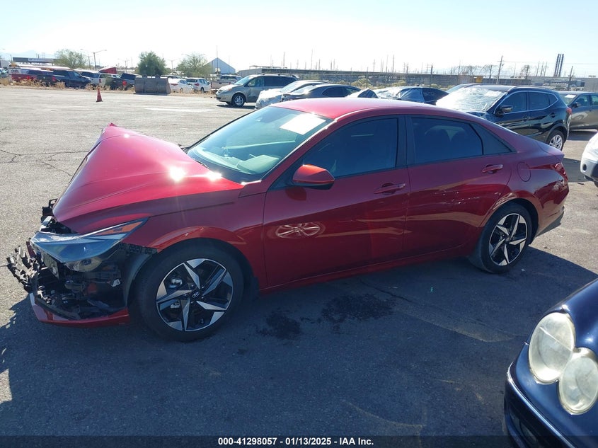 2023 HYUNDAI ELANTRA VIN: KMHLS4AG3PU578800
