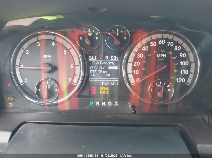 2011 Ram Ram 2500 Slt VIN: 3D7TT2HT4BG511701 Lot: 41298153