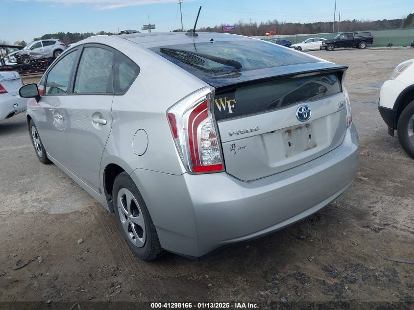 VIN JTDKN3DU4E1762080 2014 Toyota Prius no.3