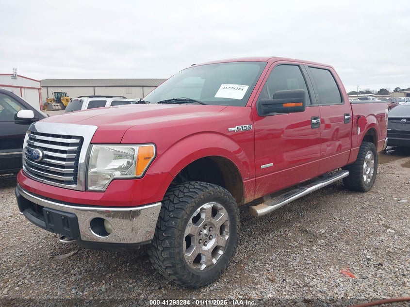 2012 FORD F-150 VIN: 1FTFW1ET5CFA08968
