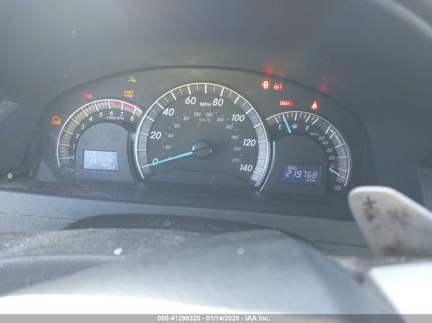 2013 TOYOTA CAMRY VIN: 4T1BF1FK0DU226071