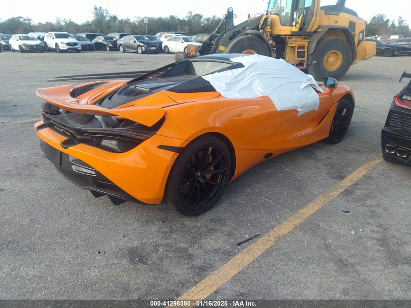Vin: sbm14fca4mw006247, lot: 41788764, mclaren 720s luxury /performance / 20214