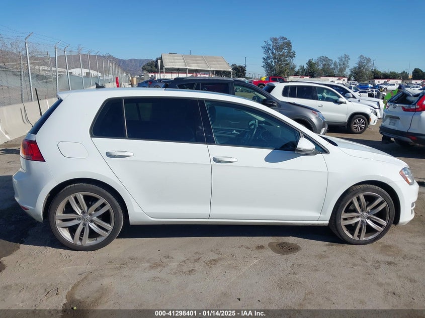 2015 VOLKSWAGEN GOLF TDI SEL 4-DOOR - 3VW2A7AU8FM073328