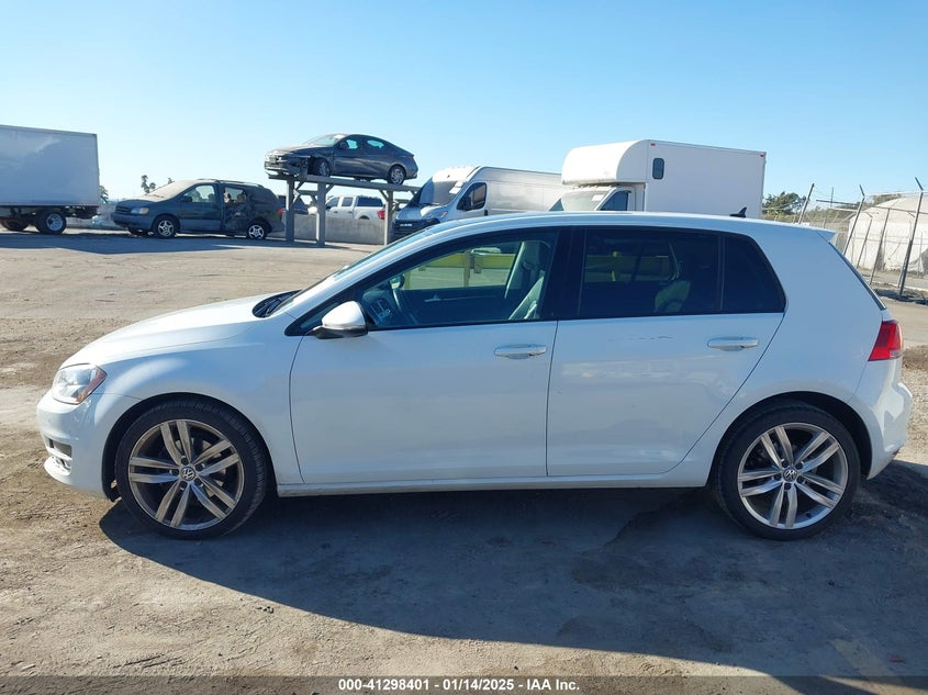 2015 VOLKSWAGEN GOLF TDI SEL 4-DOOR - 3VW2A7AU8FM073328