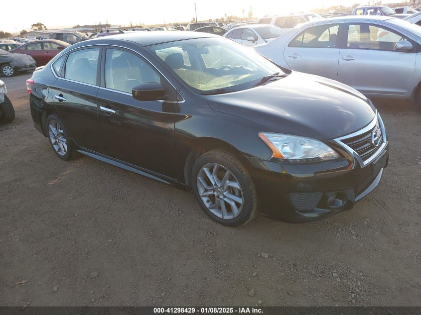 VIN 3N1AB7APXDL562437 2013 Nissan Sentra, SR no.1