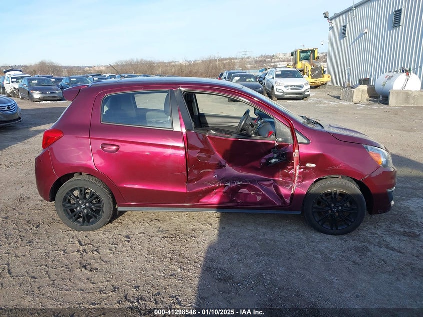 2019 MITSUBISHI MIRAGE VIN: ML32A5HJ0KH009434