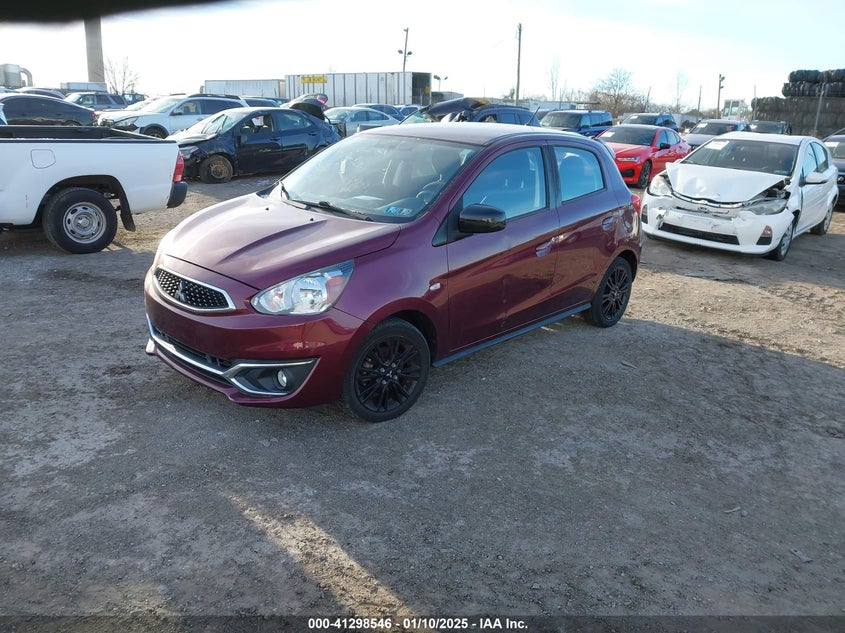 2019 MITSUBISHI MIRAGE VIN: ML32A5HJ0KH009434
