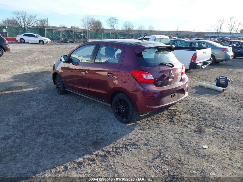 2019 MITSUBISHI MIRAGE VIN: ML32A5HJ0KH009434