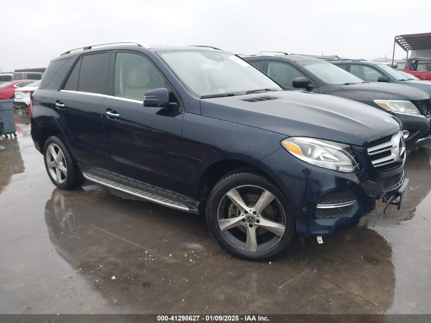 VIN 4JGDA5JB2HA948493 2017 Mercedes-Benz GLE 350 no.1