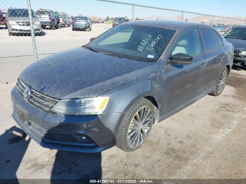 VIN 3VWD17AJ1GM255730 2016 Volkswagen Jetta, 1.8T S... no.2