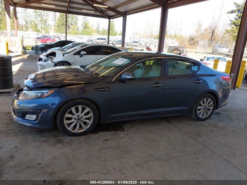 VIN KNAGM4A77F5615076 2015 KIA OPTIMA no.14