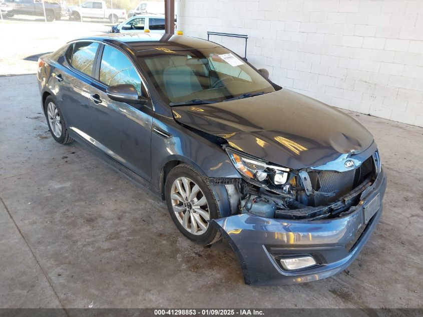 VIN KNAGM4A77F5615076 2015 KIA OPTIMA no.1