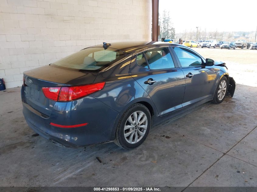 VIN KNAGM4A77F5615076 2015 KIA OPTIMA no.4