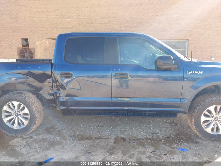 VIN 1FTEW1E50JFD23347 2018 FORD F-150 XL