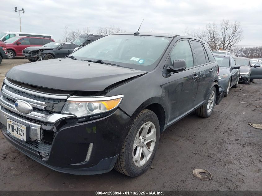 VIN 2FMDK4JC9DBC91027 2013 FORD EDGE no.2