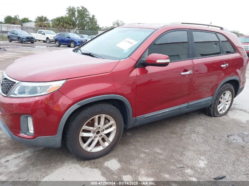 VIN 5XYKT3A67FG593475 2015 KIA SORENTO no.6