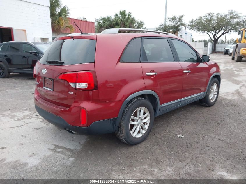 VIN 5XYKT3A67FG593475 2015 KIA SORENTO no.4