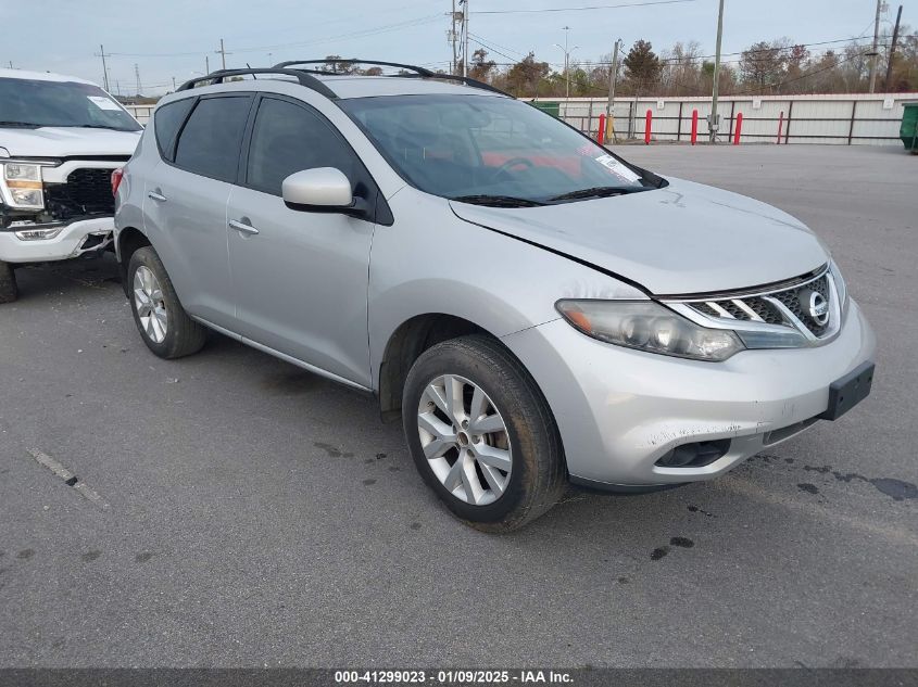 VIN JN8AZ1MUXEW406258 2014 NISSAN MURANO no.1