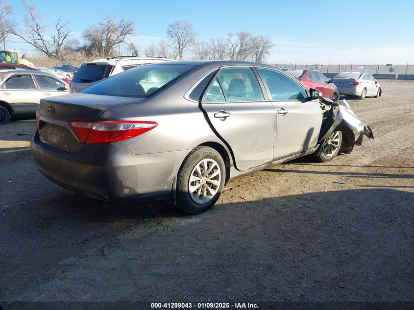 2016 TOYOTA CAMRY VIN: 4T1BF1FK1GU603799