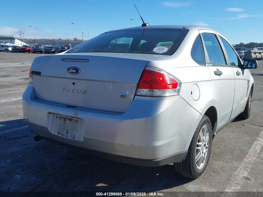 2008 FORD FOCUS VIN: 1FAHP35N58W142766