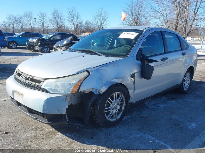 2008 FORD FOCUS VIN: 1FAHP35N58W142766
