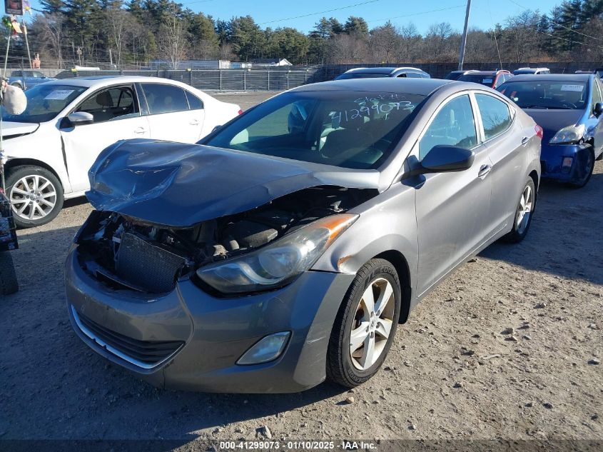 VIN 5NPDH4AE7DH400237 2013 HYUNDAI ELANTRA no.2