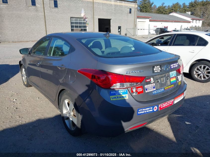 VIN 5NPDH4AE7DH400237 2013 HYUNDAI ELANTRA no.3