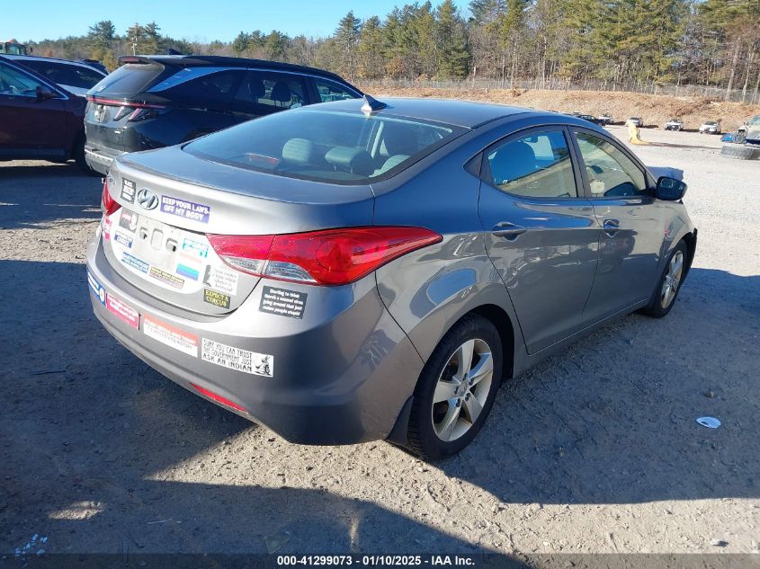 VIN 5NPDH4AE7DH400237 2013 HYUNDAI ELANTRA no.4