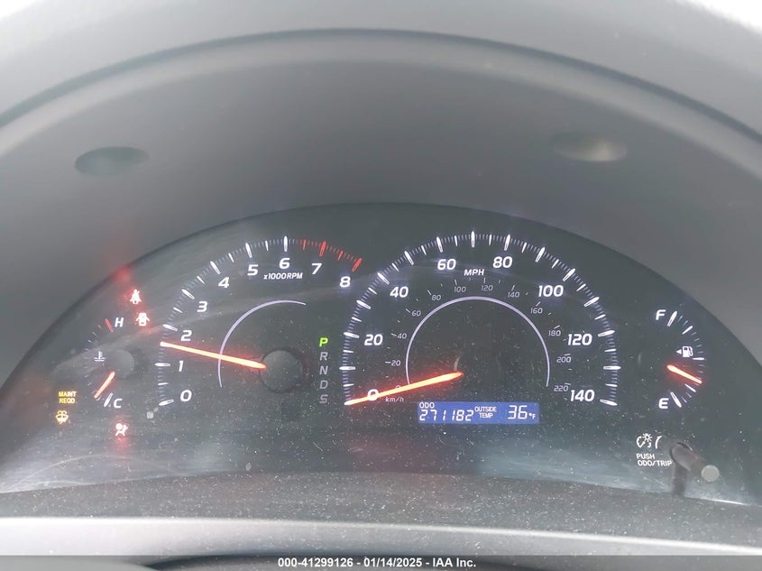 2011 TOYOTA CAMRY VIN: 4T4BF3EK7BR165320