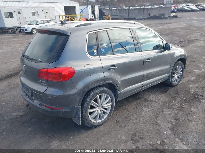 2013 VOLKSWAGEN TIGUAN SE - WVGBV3AX4DW608318