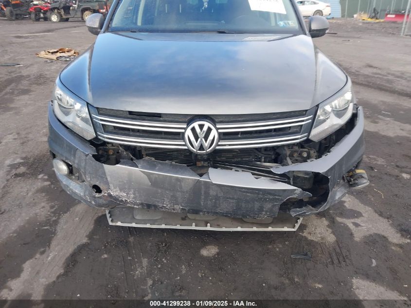 VIN WVGBV3AX4DW608318 2013 Volkswagen Tiguan, SE no.6