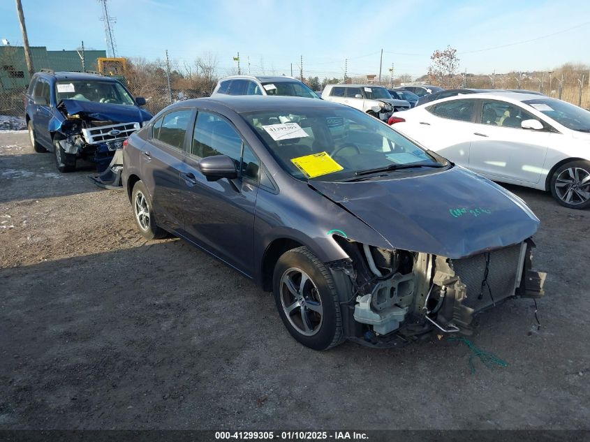 VIN 19XFB2F71FE240291 2015 HONDA CIVIC no.1