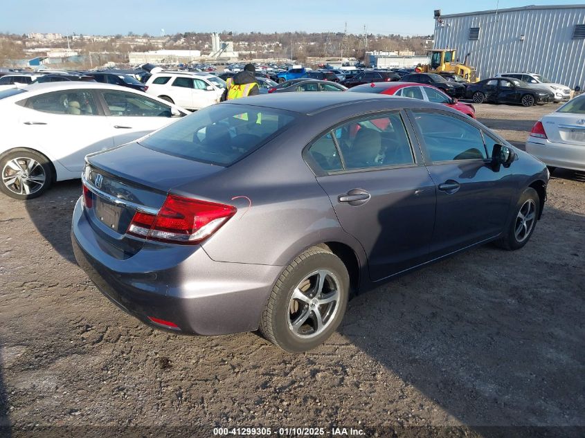 VIN 19XFB2F71FE240291 2015 HONDA CIVIC no.4