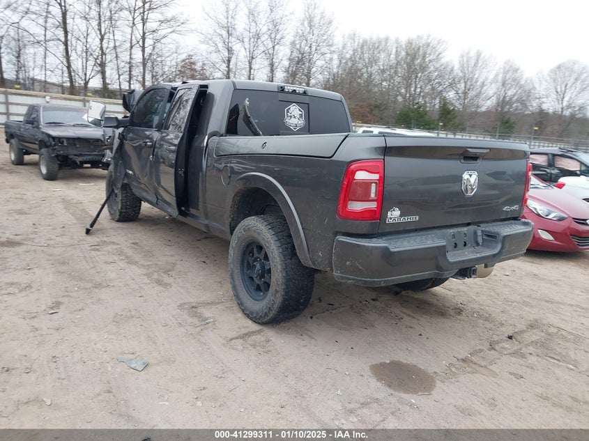 2019 RAM 2500 LARAMIE - 3C6UR5NL9KG588980