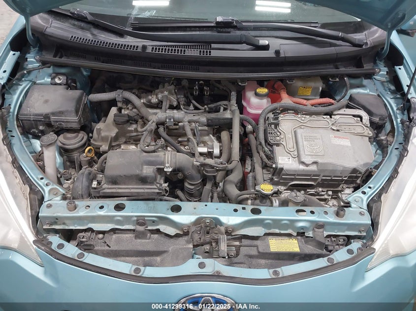 2012 TOYOTA PRIUS C VIN: JTDKDTB39C1015066