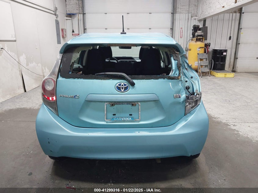 2012 TOYOTA PRIUS C VIN: JTDKDTB39C1015066