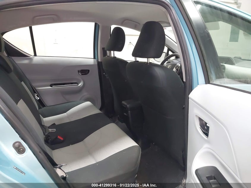 2012 TOYOTA PRIUS C VIN: JTDKDTB39C1015066