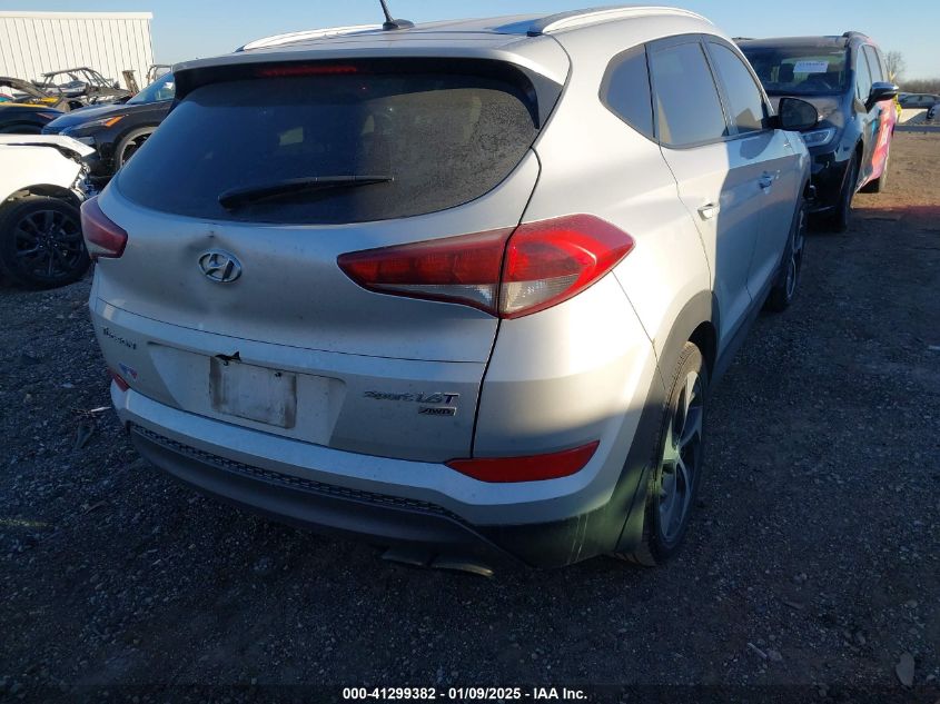 VIN KM8J3CA25GU072324 2016 Hyundai Tucson, Sport no.4