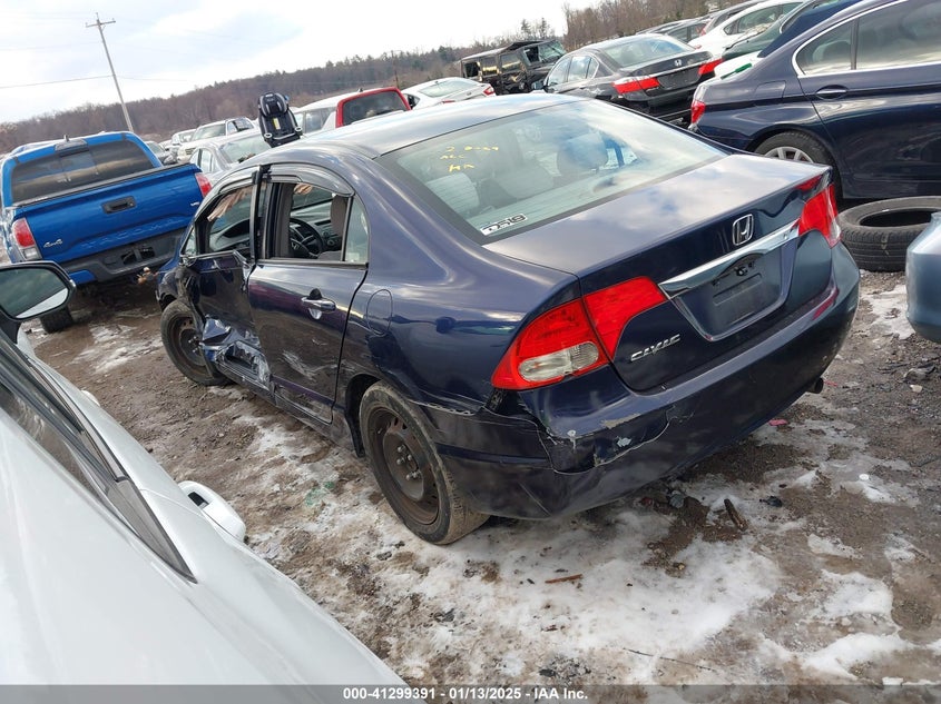 2009 HONDA CIVIC VIN: 2HGFA16549H546620