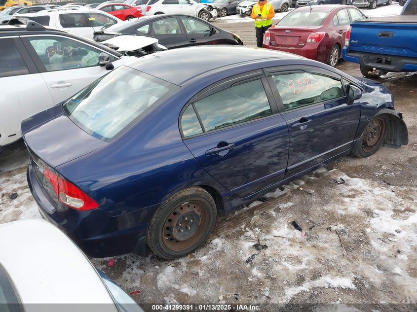 2009 HONDA CIVIC VIN: 2HGFA16549H546620