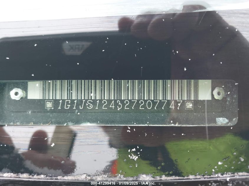 2002 Chevrolet Cavalier Ls VIN: 1G1JS124327207747 Lot: 41299416